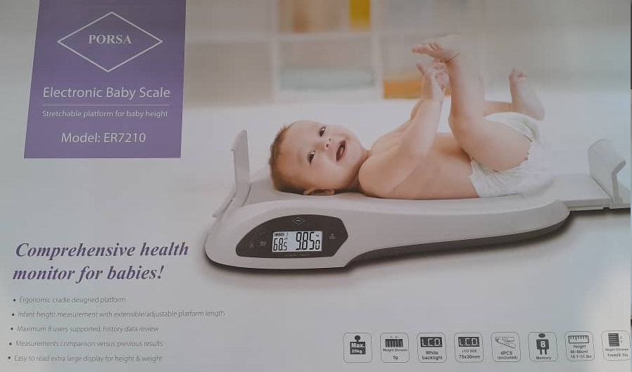 ترازو و قد سنج نوزاد